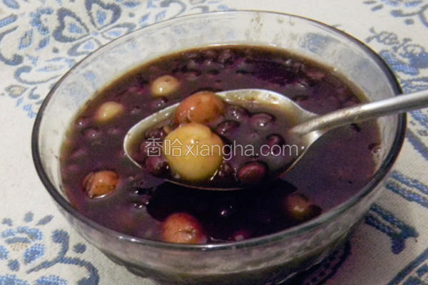 红豆圆子羹