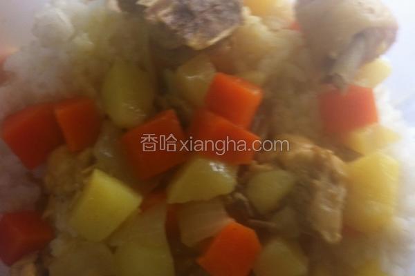 咖喱鸡肉饭