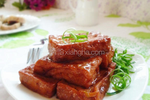 叉烧豆腐