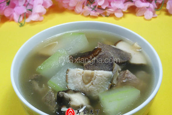 香菇冬瓜排骨汤