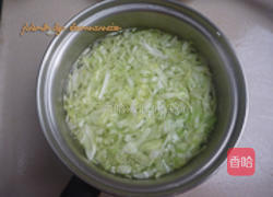 柠香包菜丝的做法图解4