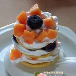 水果奶油豆渣小饼的做法[图]