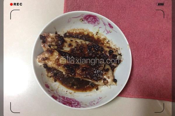 蒜蓉豆豉蒸鲩鱼腩