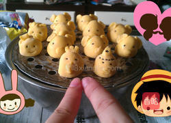 小猪糯香窝窝头的做法图解8