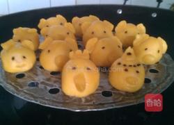 小猪糯香窝窝头的做法图解7