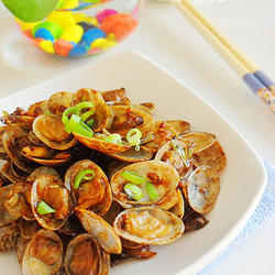 酱爆花蛤的做法[图]