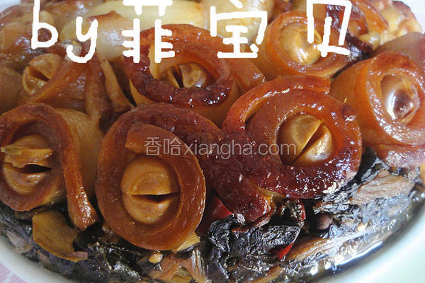 莲心扣肉