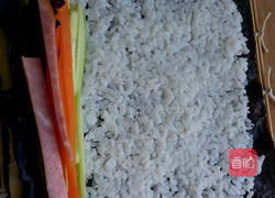 时蔬寿司卷的做法图解7