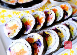 时蔬寿司卷的做法图解9