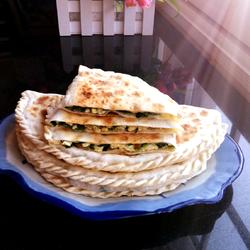 韭菜鸡蛋菜饼的做法[图]