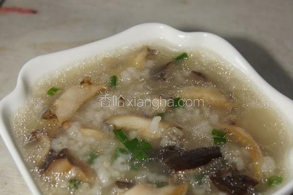 香菇鲍鱼粥