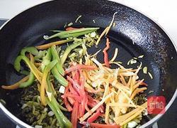 酸菜炒莜面的做法图解8