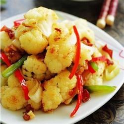 干煸菜花的做法[图]