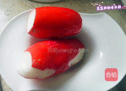 糖醋水萝卜的做法图解1