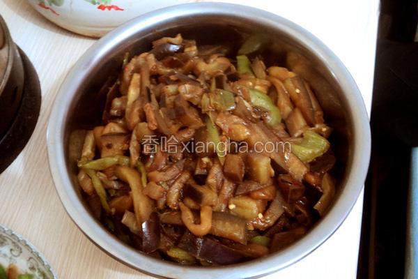 肉丝鱼香茄子