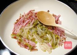咸肉火腿白菜汤的做法图解4