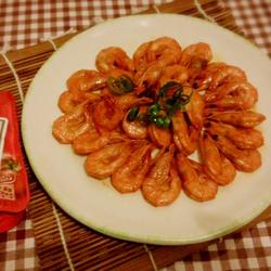 茄汁开背对虾的做法[图]