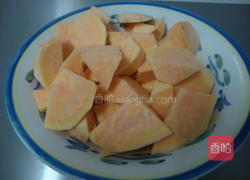 地瓜挂浆的做法图解1