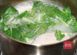 金针油菜鸭腿面的做法图解7