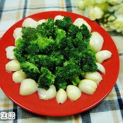 蚝油百合西兰花的做法[图]