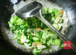 开洋香干炒青菜的做法图解6