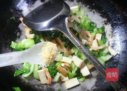 开洋香干炒青菜的做法图解9