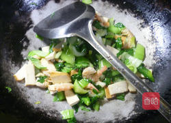 开洋香干炒青菜的做法图解10