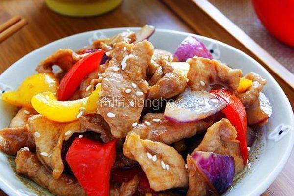 蜜汁肉片