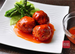 瑞典风味茄汁肉丸的做法图解12