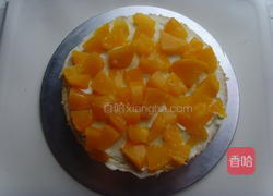 黄桃生日蛋糕的做法图解7