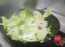 甜椒炒白菜的做法图解7