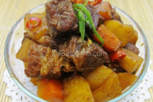 土豆炖牛肉
