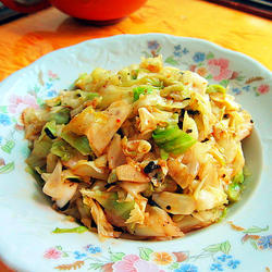 豆豉圆白菜的做法[图]
