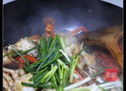 姜葱炒青蟹的做法图解8