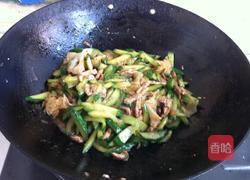 银耳黄瓜炒肉的做法图解10