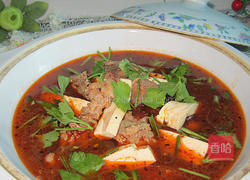 麻辣豆腐鸭汤煲的做法图解10