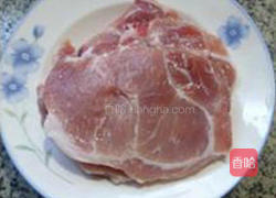 法式黑椒猪大排的做法图解1