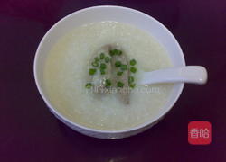 核桃猪肝粥的做法图解5