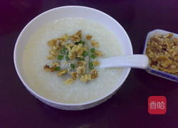 核桃猪肝粥的做法图解6