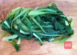 小白菜素馅煎饺的做法图解2