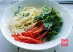 油鸡枞拌茭白的做法图解4