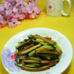 青瓜拌香干的做法[图]