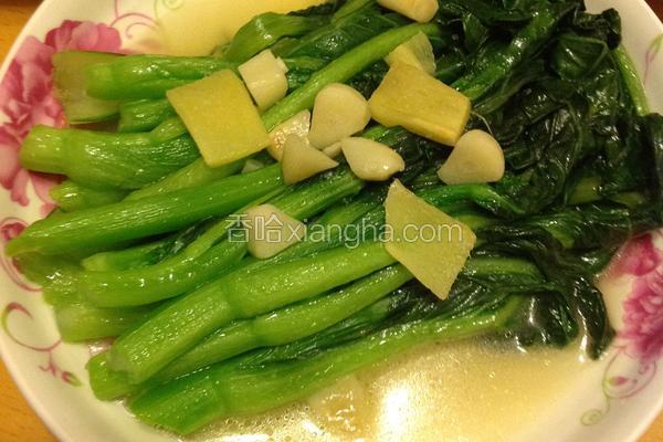 蒜蓉菜心