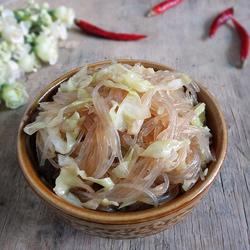 蚝油包菜粉丝的做法[图]