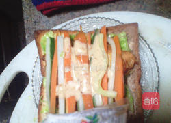 沙拉土司三明治的做法图解11