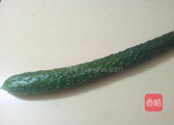 老干妈拌黄瓜的做法图解1