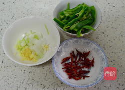 香干炒粉条的做法图解2