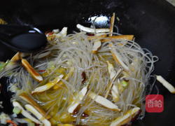 香干炒粉条的做法图解8