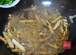 香干炒粉条的做法图解10
