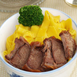 南瓜豆浆手擀面的做法[图]